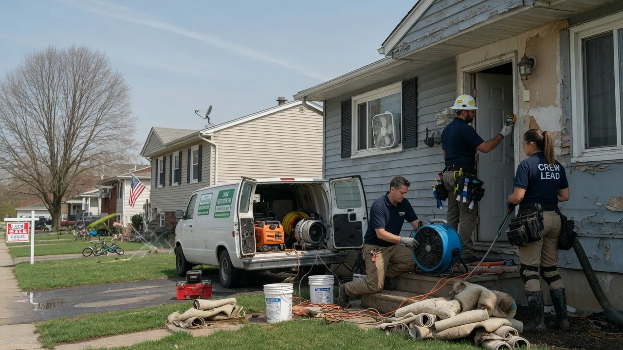 Flood Cleanup in Lowpoint, IL near me