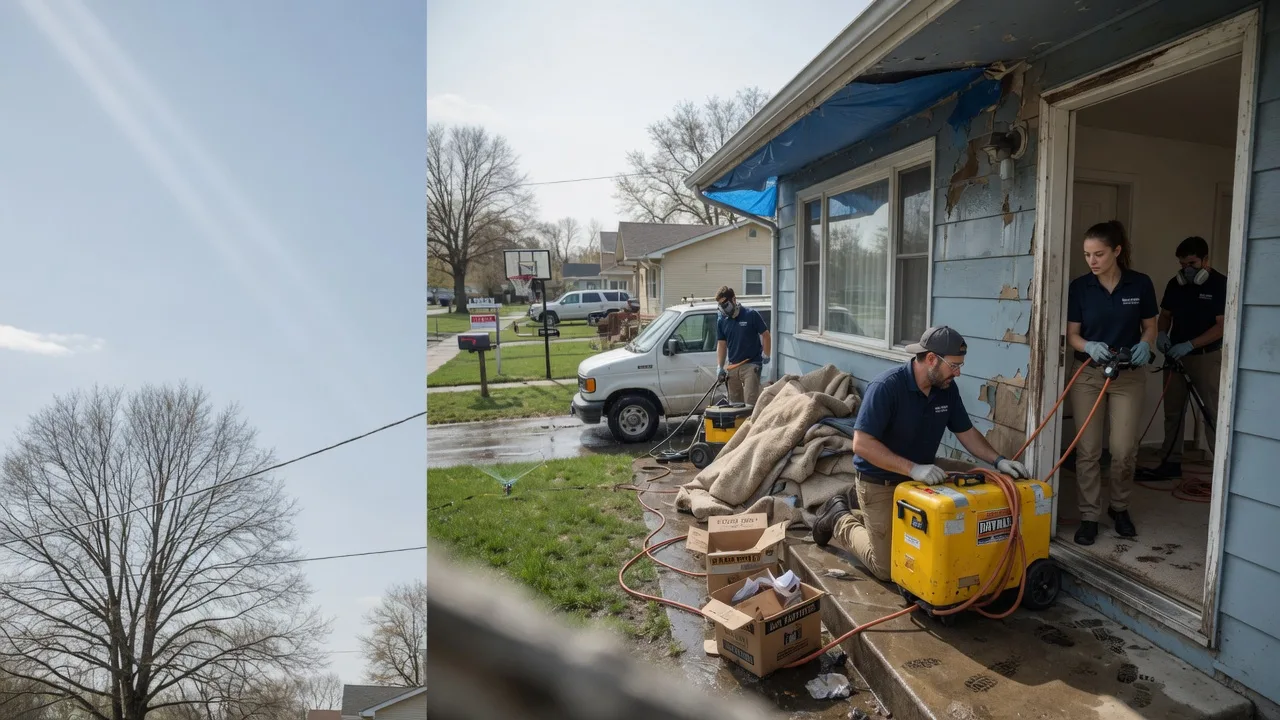 Basement Flood Cleanup in Lowpoint, IL near me
